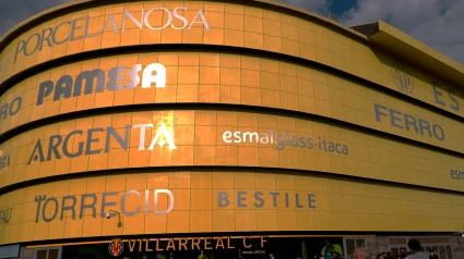 Exteriores del Estadio de La Cerámica, de Villarreal