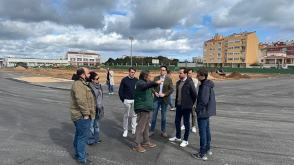 La reforma de la pista de atletismo de Maó avanza a buen ritmo