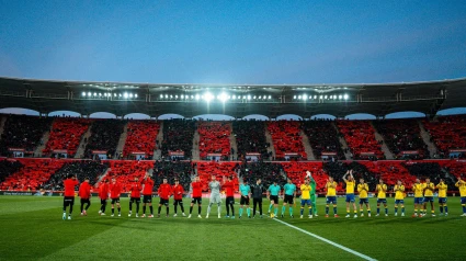 Posado de Mallorca y Las Palmas con el mosaico de fondo