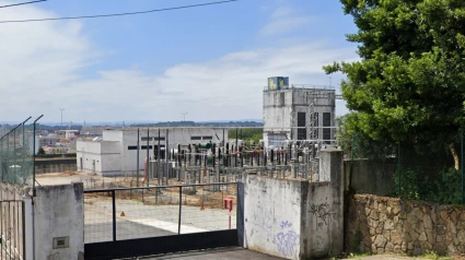 Foto de archivo de la subestación de Santa Mariña en Ferrol