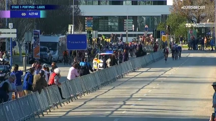 Filippo Ganna se ha llevado la primera etapa de la Vuelta al Algarve.