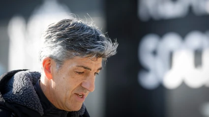 Imanol Alguacil, entrenador de la Real Sociedad