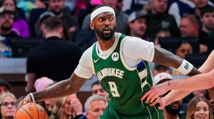 El ala-pívot Bobby Portis Jr., de los Milwaukee Bucks, durante un partido de la temporada 2024-2025