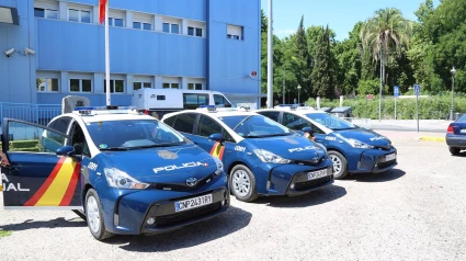 Flota de coches de la Policía Nacional