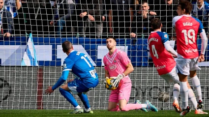 El portero del Espanyol volvió a ser el mejor de los suyos.