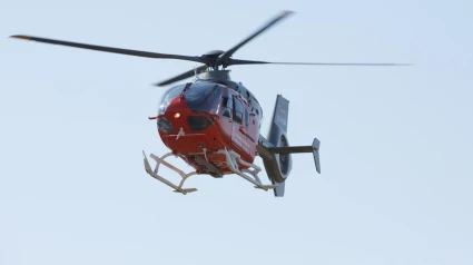 Helicóptero de emergencias de Navarra.