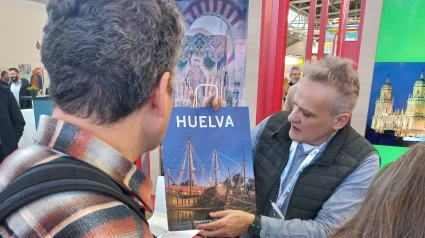 Stand de la Agencia Destino Huelva en la Feria F.R.E.E de Munich