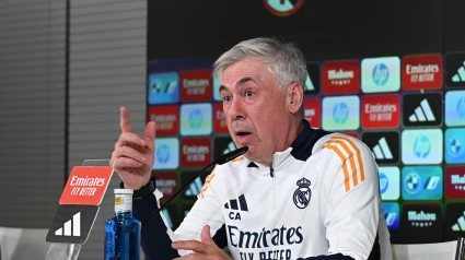 El entrenador del Real Madrid, Carlo Ancelotti