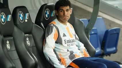 Vallejo solo ha jugado 10 minutos esta temporada con el Real Madrid.