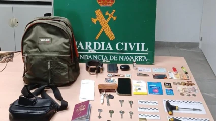 Policía Local de Estella y Guardia Civil han detenido una persona por robo con fuerza en una vivienda en Estella