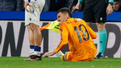 Dani Ceballos se lesionó en el partido ante la Real Sociedad.