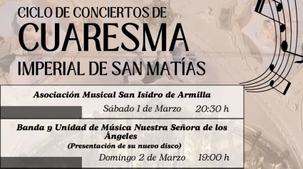 Primeros concierto del Ciclo de Cuaresma de la Parroquia de San Matías