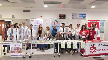 El Clínico San Cecilio acoge mesas informativas sobre enfermedades raras en el vestíbulo de consultas en colaboración con diversas asociaciones de pacientesPOLITICA ANDALUCÍA ESPAÑA EUROPA GRANADAJUNTA DE ANDALUCÍA