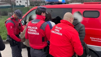 Policía Foral detiene a tres personas en Orkoien