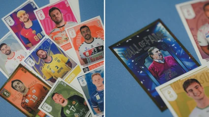 Colección de cromos de la Asobal con 330 unidades diferentes y ya a la venta.