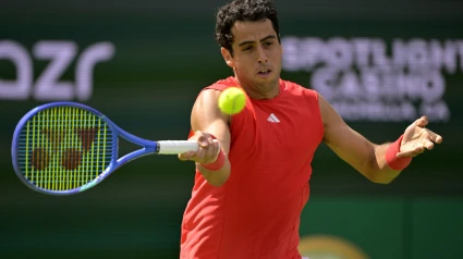 Jaume Munar no pudo debutar con buen pie en Indian Wells.