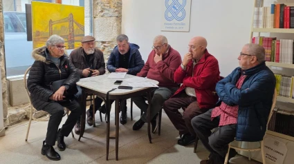 La presentación se realizó en la sede del Ateneo Ferrolán