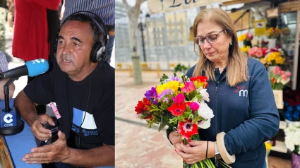 Reyes Martí: "Este es mi homenaje colorido a Pedro Luis Sirvent en las Fallas".