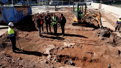 Restos arqueológicos en Burriana