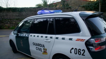 Momento en que el detenido es trasladado a la cárcel de A Lama