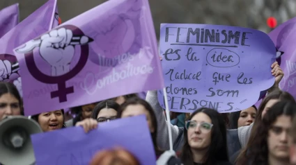 MANIFESTACIÓN 8M - EFE - ANA ESCOBAR