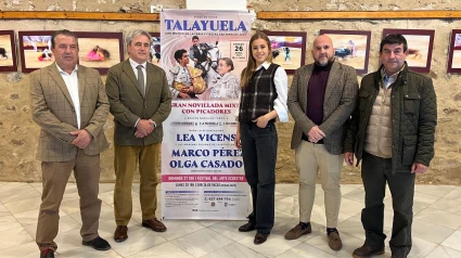 Presentación en Olivenza de la novillada mixta de Talayuela (Badajoz)