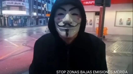 Stop Zona Bajas Emisiones en Mérida