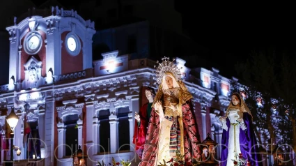 Imagen de Nuestra Señora del Calvario de Albacete, por el Altozano