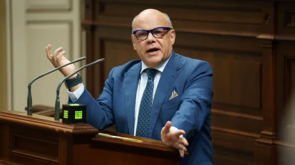 José Miguel Barragán, portavoz de Coalición Canaria en el Parlamento autonómico