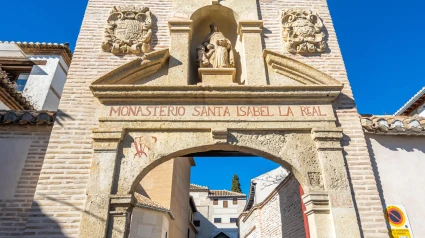 Real Convento de Santa Isabel de Leal. Puertas del convento de clausura. Siglos XVII-XVIII. Granada