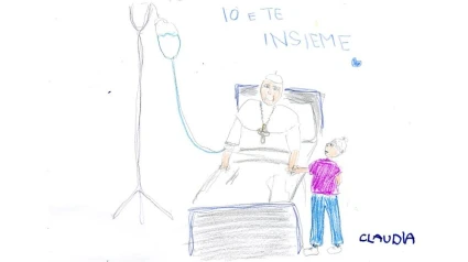 Dibujo Papa Francisco