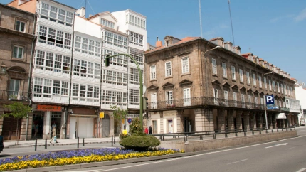 Imagen de archivo de La Marina, en A Coruña