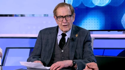El economista Ramón Tamames, en 'El Cascabel' de TRECE