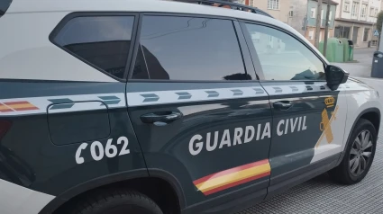 Coche de la Guardia Civil en Galicia