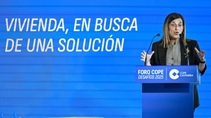 La presidenta de Cantabria, María José Sáenz de Buruaga