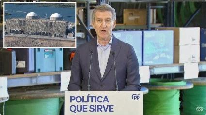 Feijóo defendiendo Almaraz