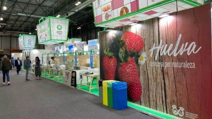 Stand de Huelva en la 38ª edición del Salón Gourmets