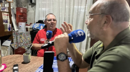 El Gringo, con Ángel Expósito