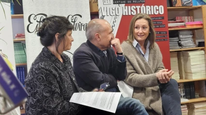 Clara de Roxo, Xabier Romero y Luisa Sánchez