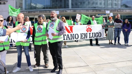 Los ediles del BNG mostraron su apoyo a los vecinos de Coeses