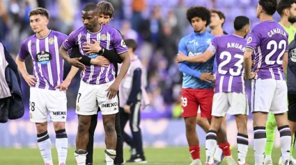 Imagen final del Real Valladolid-Getafe