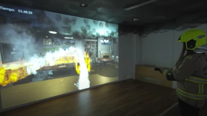 Recreación de una situación real, mostrada en la experiencia inmersiva de Nabegos.