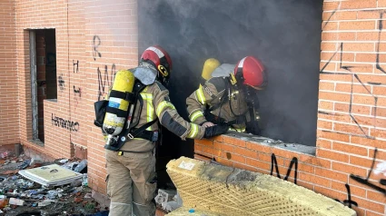 Javier Reinoso, director del Servicio de Extinción de Incendios, Salvamento y Protección Civil, explica los datos de la Memoria 2024
