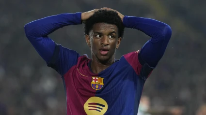 El defensa del FC Barcelona Alex Balde