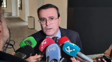 10/04/2025 El presidente de la Diputación de Badajoz, Miguel Ángel Gallardo, atiende a los medios..El presidente de la Diputación de Badajoz, Miguel Ángel Gallardo, ha señalado en relación a la instrucción judicial en torno a la contratación en la institución provincial de David Sánchez, hermano del presidente del Gobierno, que un procedimiento de este tipo "nunca puede ser beneficioso", pero que "cuando uno tiene la absoluta seguridad de la limpieza en su quehacer, lo que tiene que hacer es soportar la pena del telediario" que la vienen "soportando desde hace ya casi un año".POLITICA ESPAÑA EUROPA EXTREMADURA