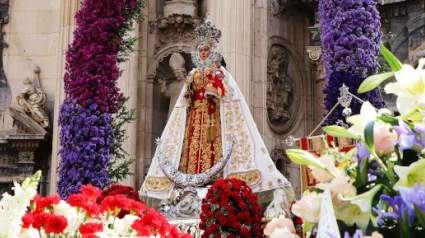 Murcia se prepara para la ofrenda floral a la Virgen de la Fuensanta