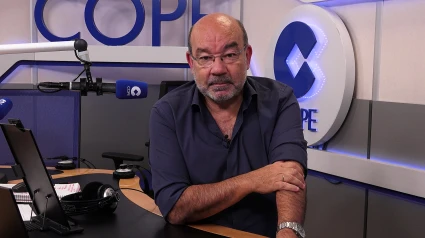 Ángel Expósito durante el videoblog