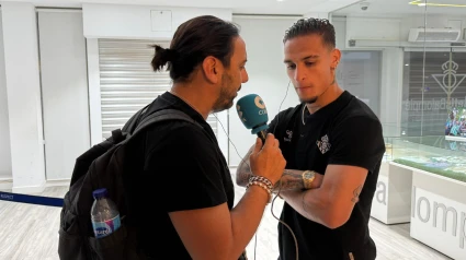Antony durante la entrevista en El Partidazo de COPE
