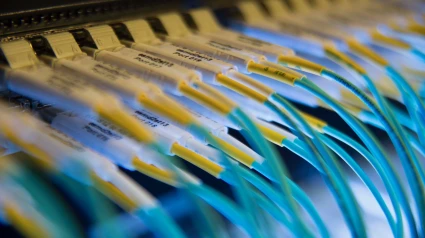 Detalle de un centro de datos de Digital Realty en Madrid