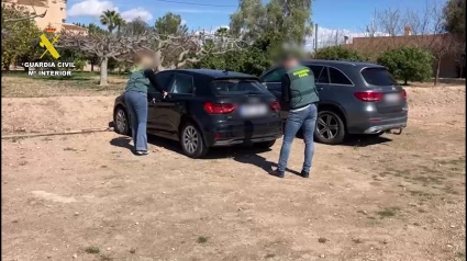 11/04/2025 Registro de uno de los coches con los que operaban los detenidosSOCIEDAD GUARDIA CIVIL